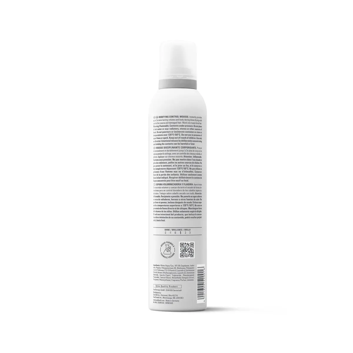 Goldwell StyleSign Bodifying Control Mousse 300ml, view 5