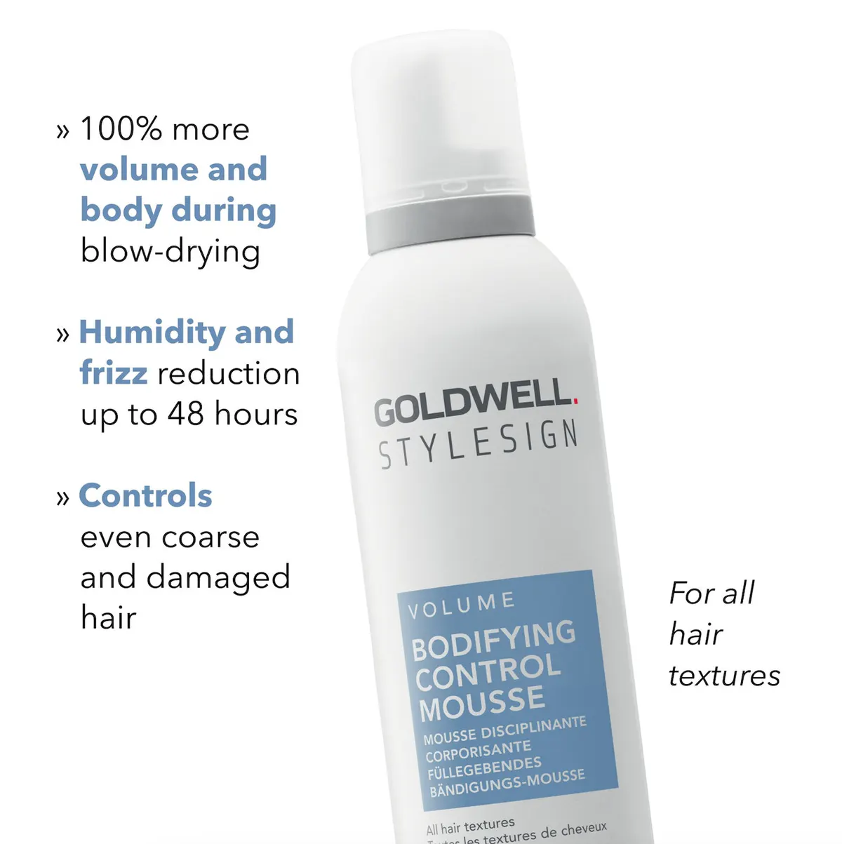 Goldwell StyleSign Bodifying Control Mousse 75ml, view 5
