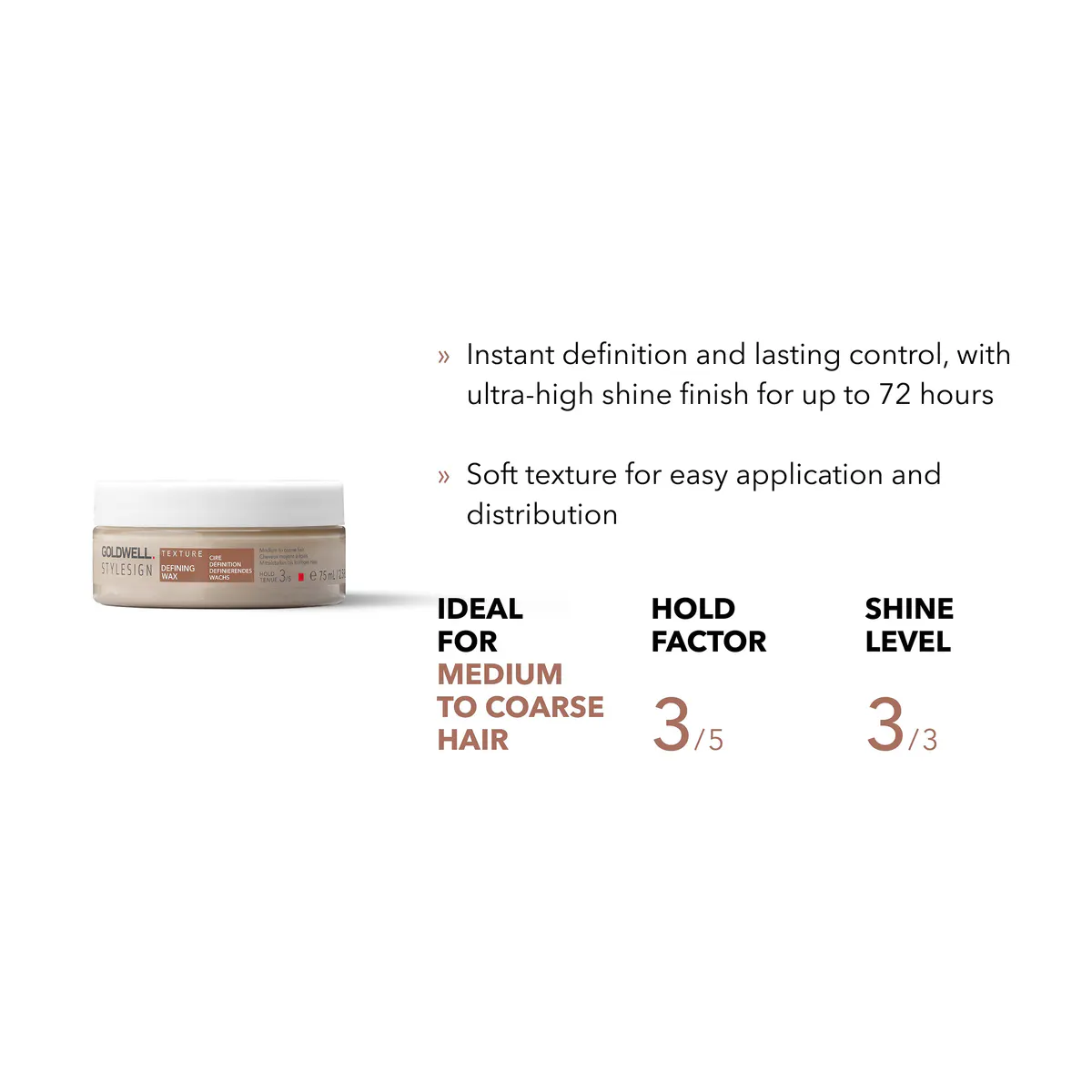 Goldwell StyleSign Defining Wax 75ml, view 3