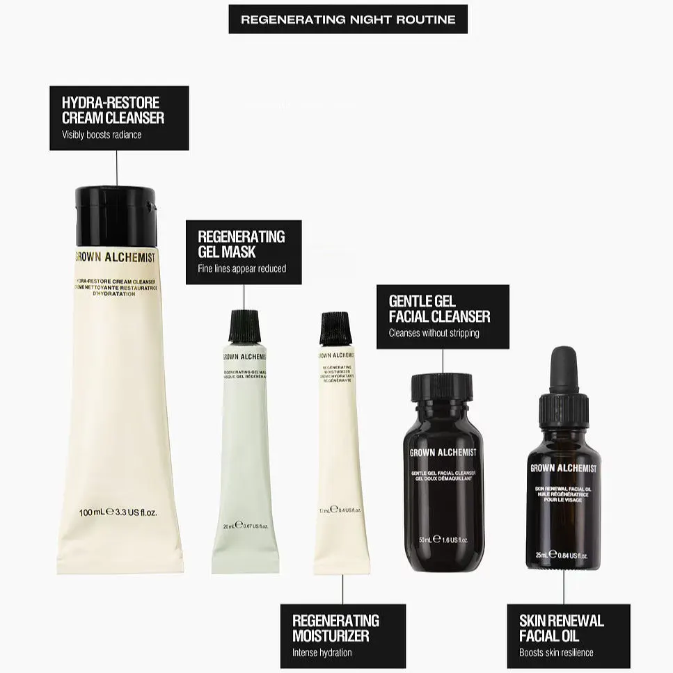 Grown Alchemist Regenerating Night Routine Pack, view 3
