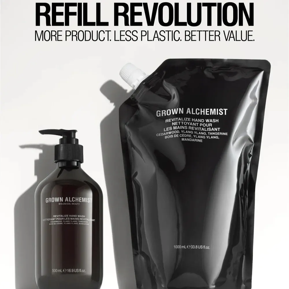 Grown Alchemist Revitalize Hand Wash 1000ml Refill Pouch, view 3