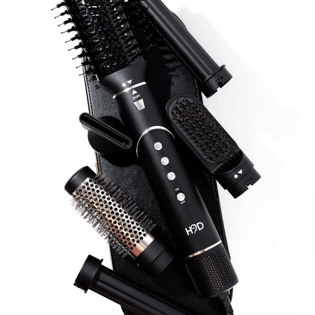 H2D 6-in-1 Ultra Styler Matte Black, view 4