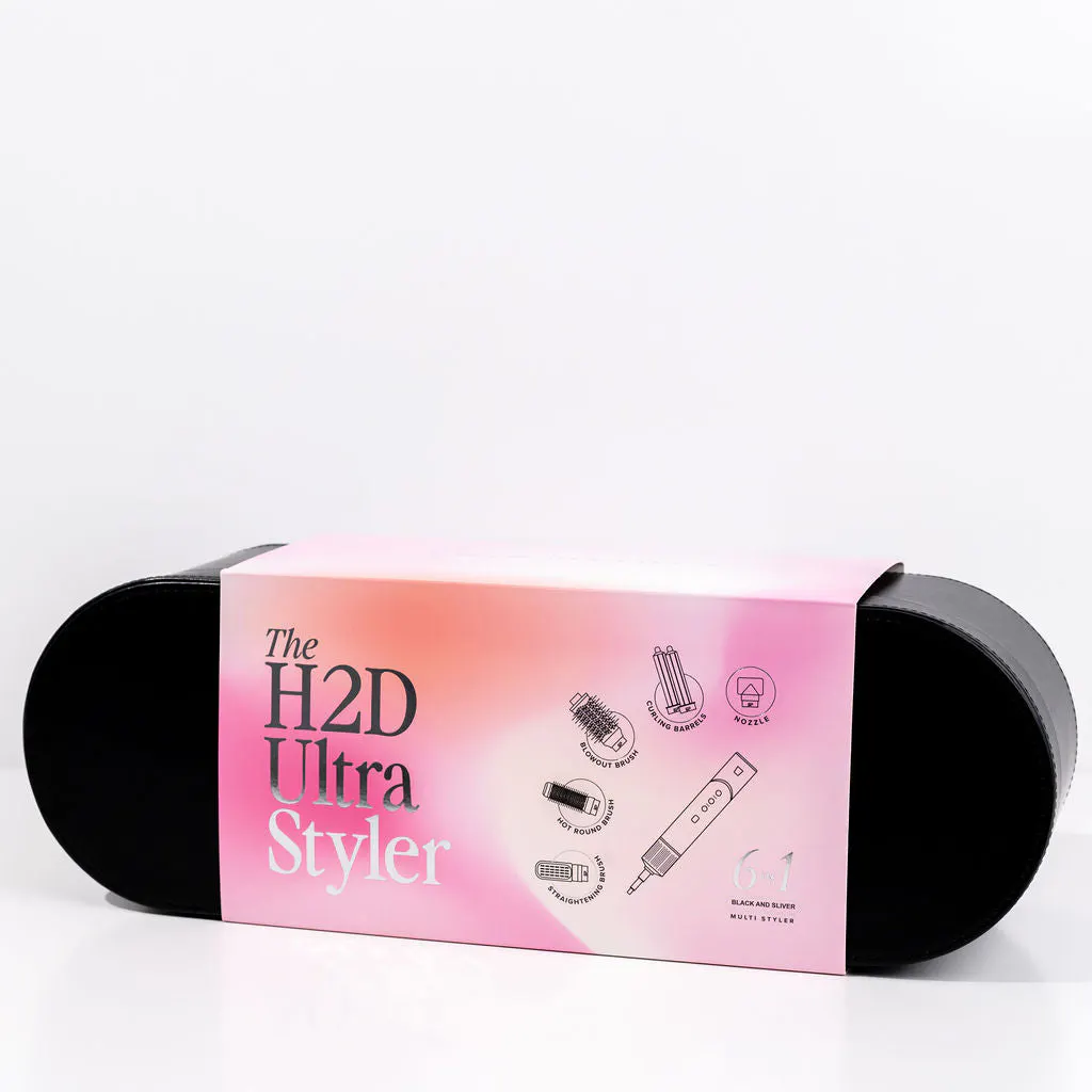 H2D 6-in-1 Ultra Styler Matte Black, view 6