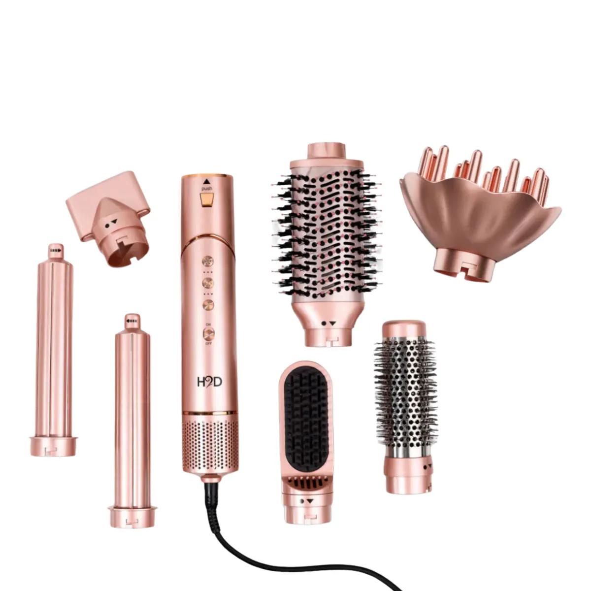 H2D 7-in-1 Ultra Styler Rose Gold