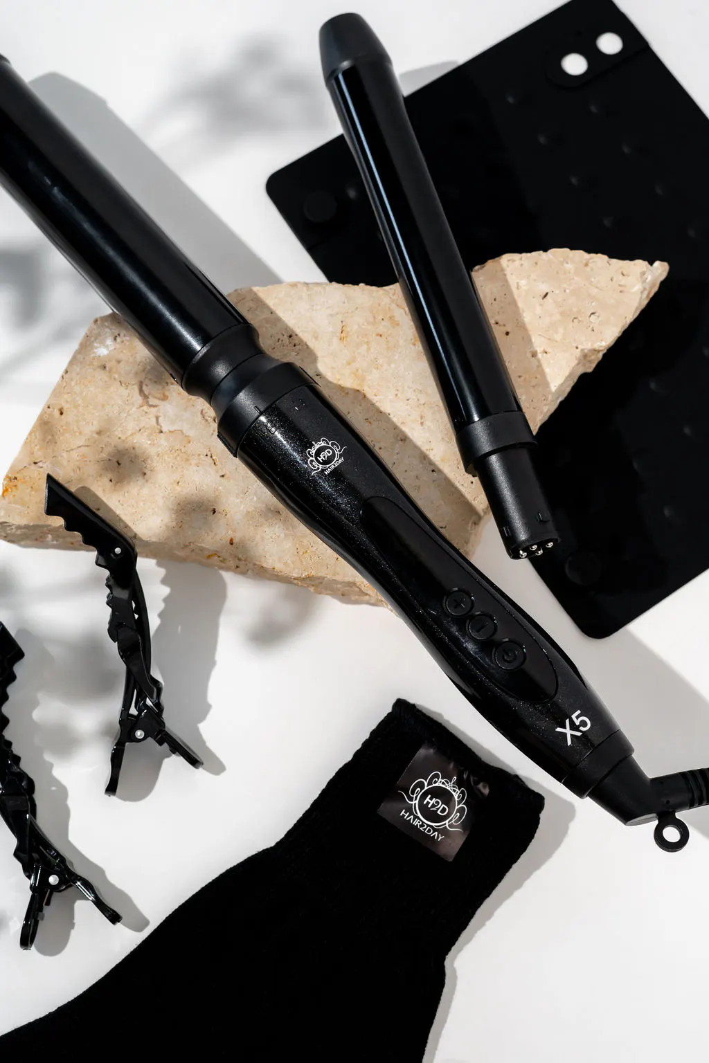 H2D Black X5 Professional Curling Wand, view 5