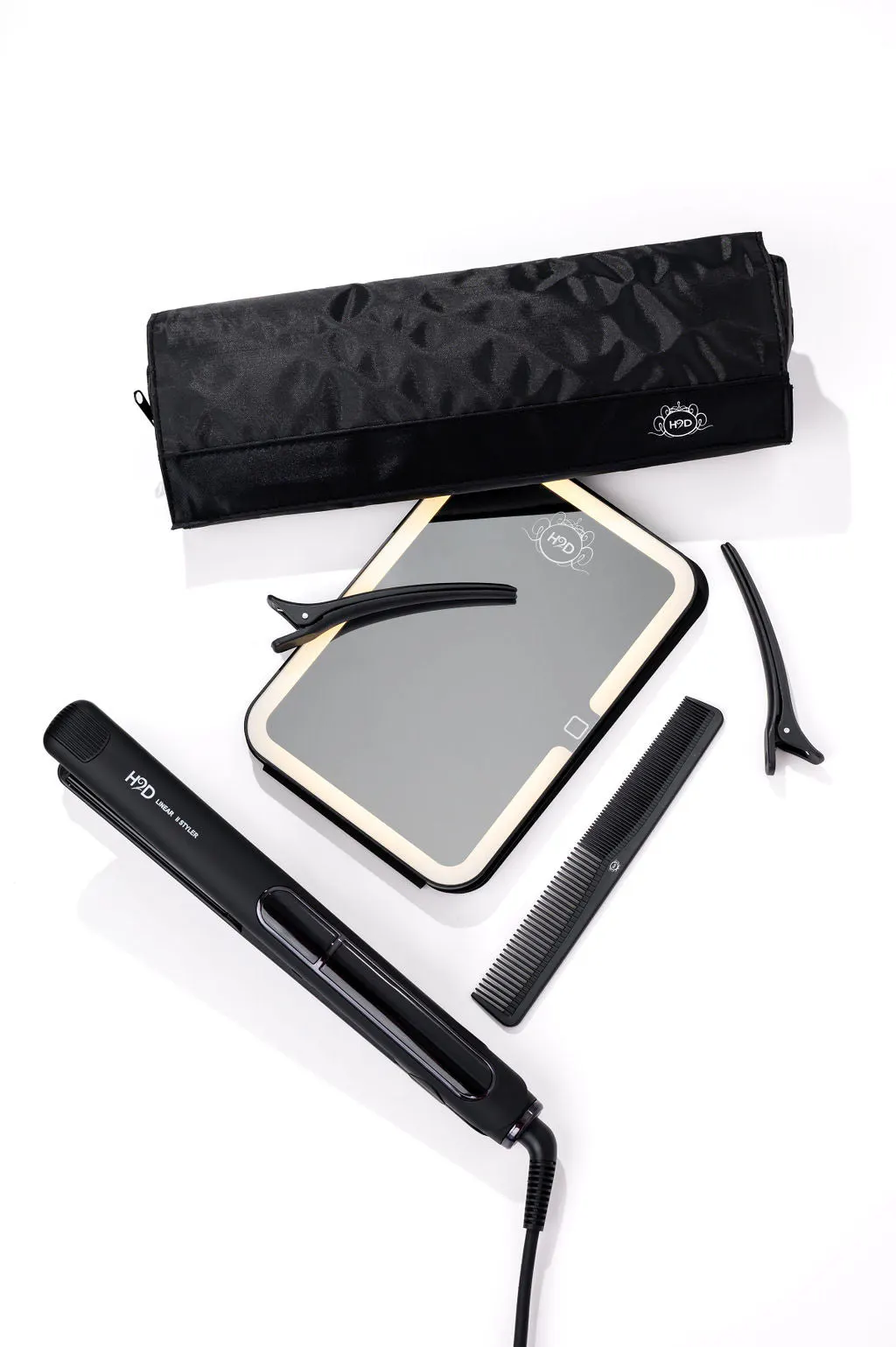 H2D Linear 11 Matt Black Hair Straightener, view 5