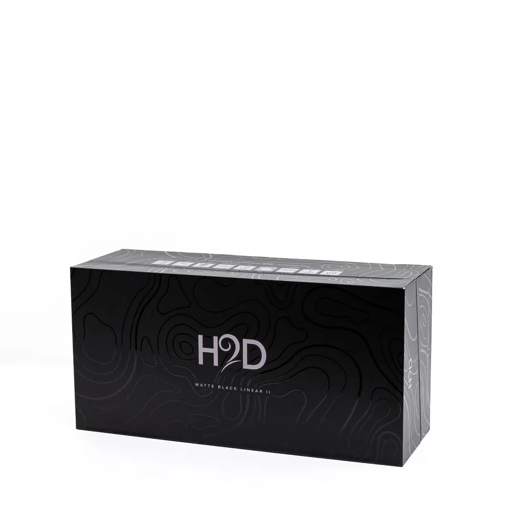 H2D Linear 11 Matt Black Hair Straightener, view 7