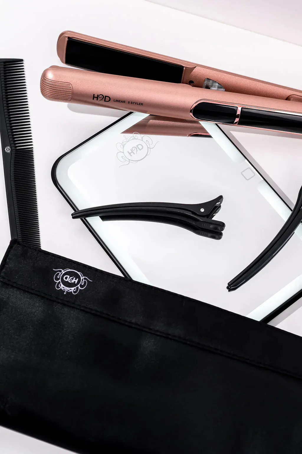 H2D Linear 11 Rose Gold Special Edition Hair Straightener, view 6