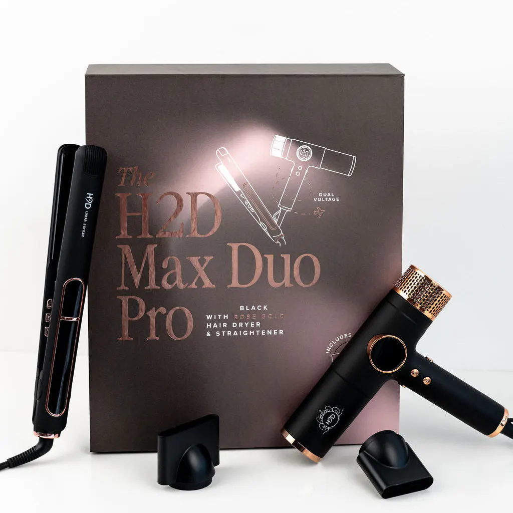 H2D Matte Black and Rose Gold Max Duo Pro, view 2