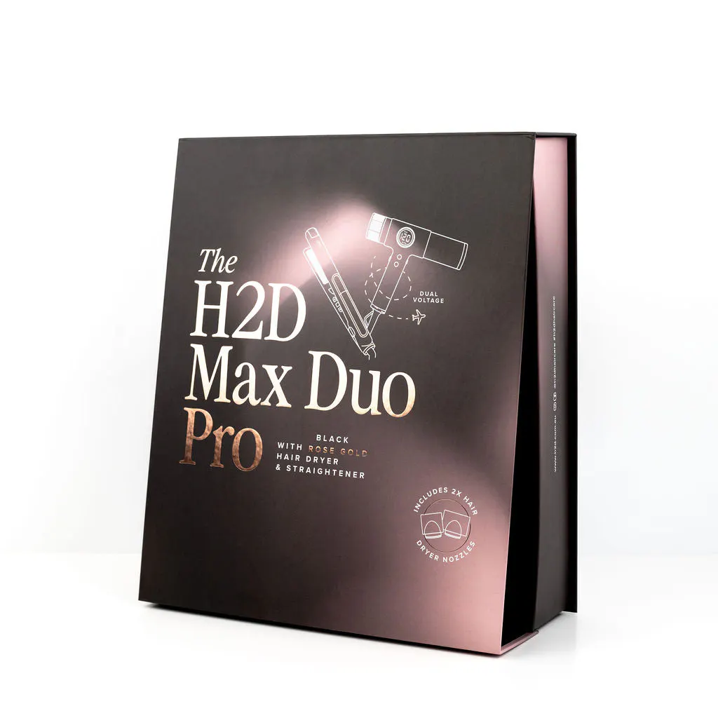 H2D Matte Black and Rose Gold Max Duo Pro, view 6