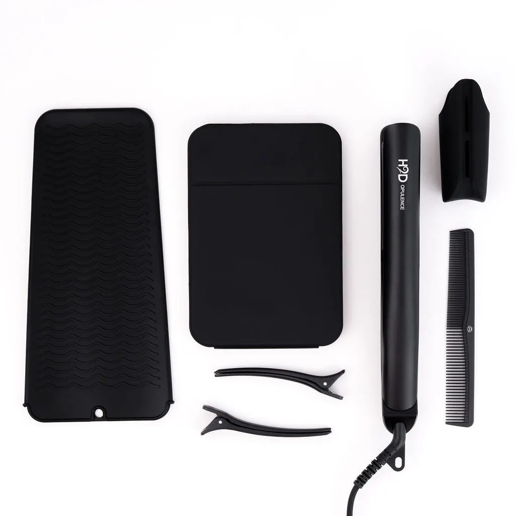 H2D Opulence Hair Straightener - Satin Black, view 2