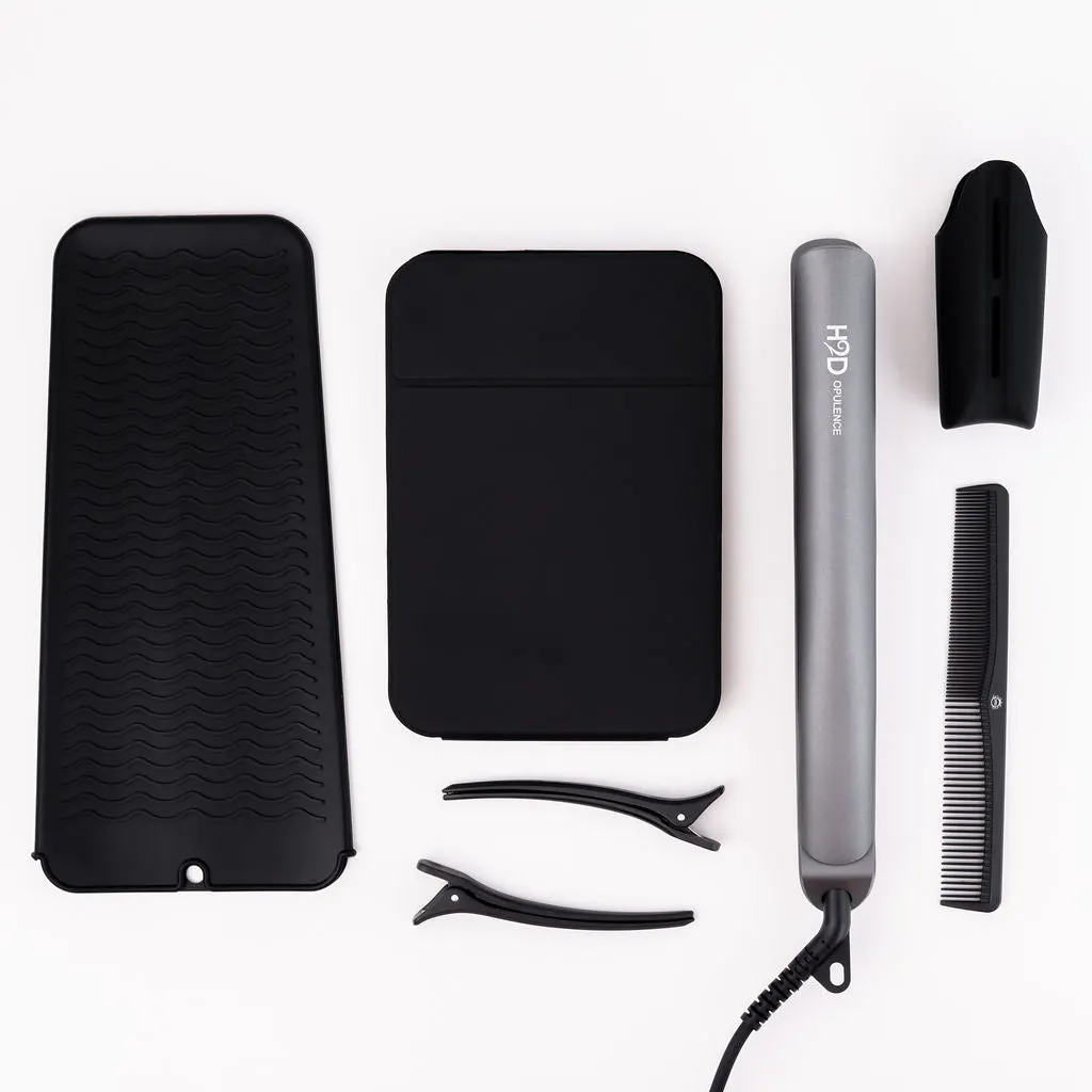 H2D Opulence Hair Straightener - Space Grey, view 2