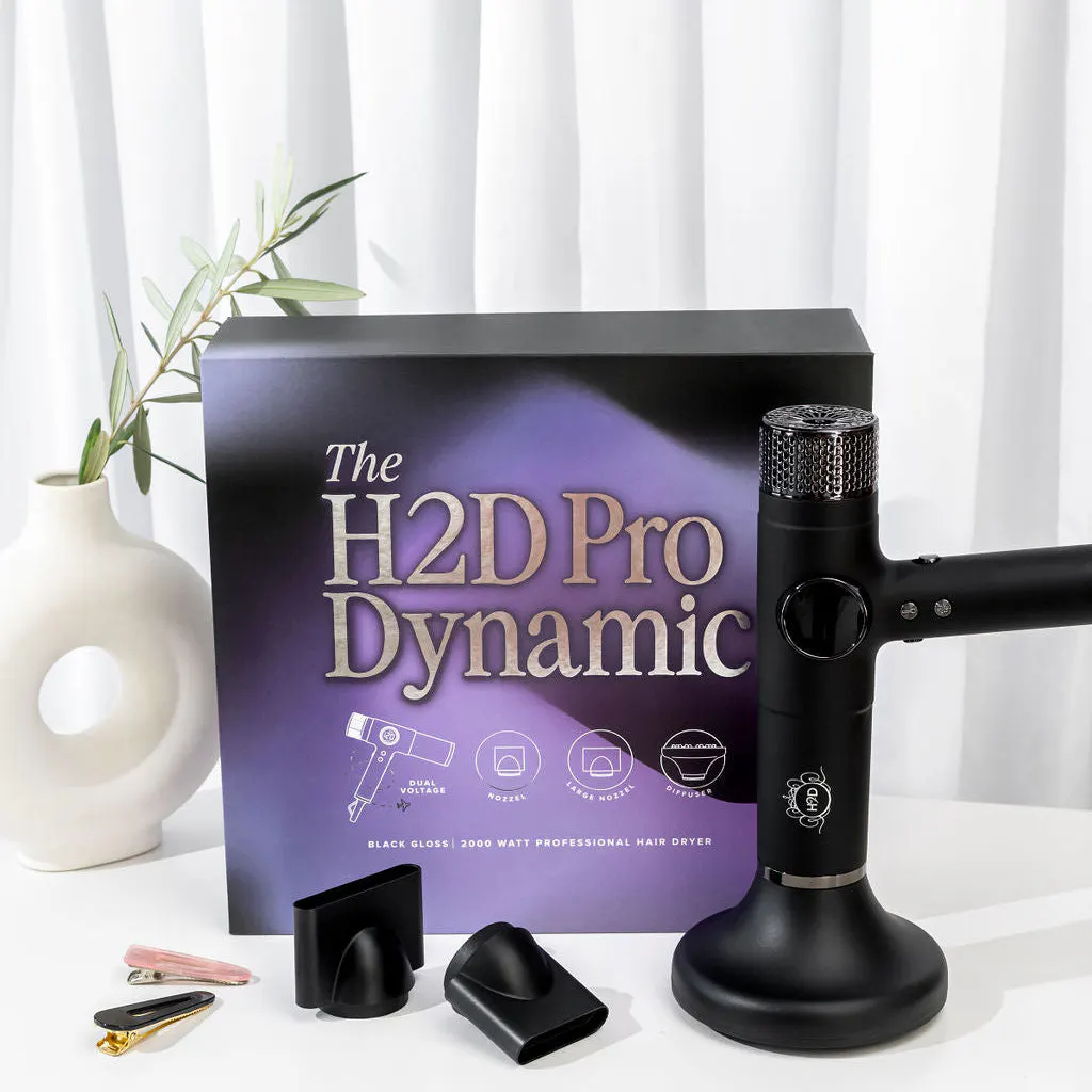 H2D Pro Dynamic Hair Dryer Black, view 2