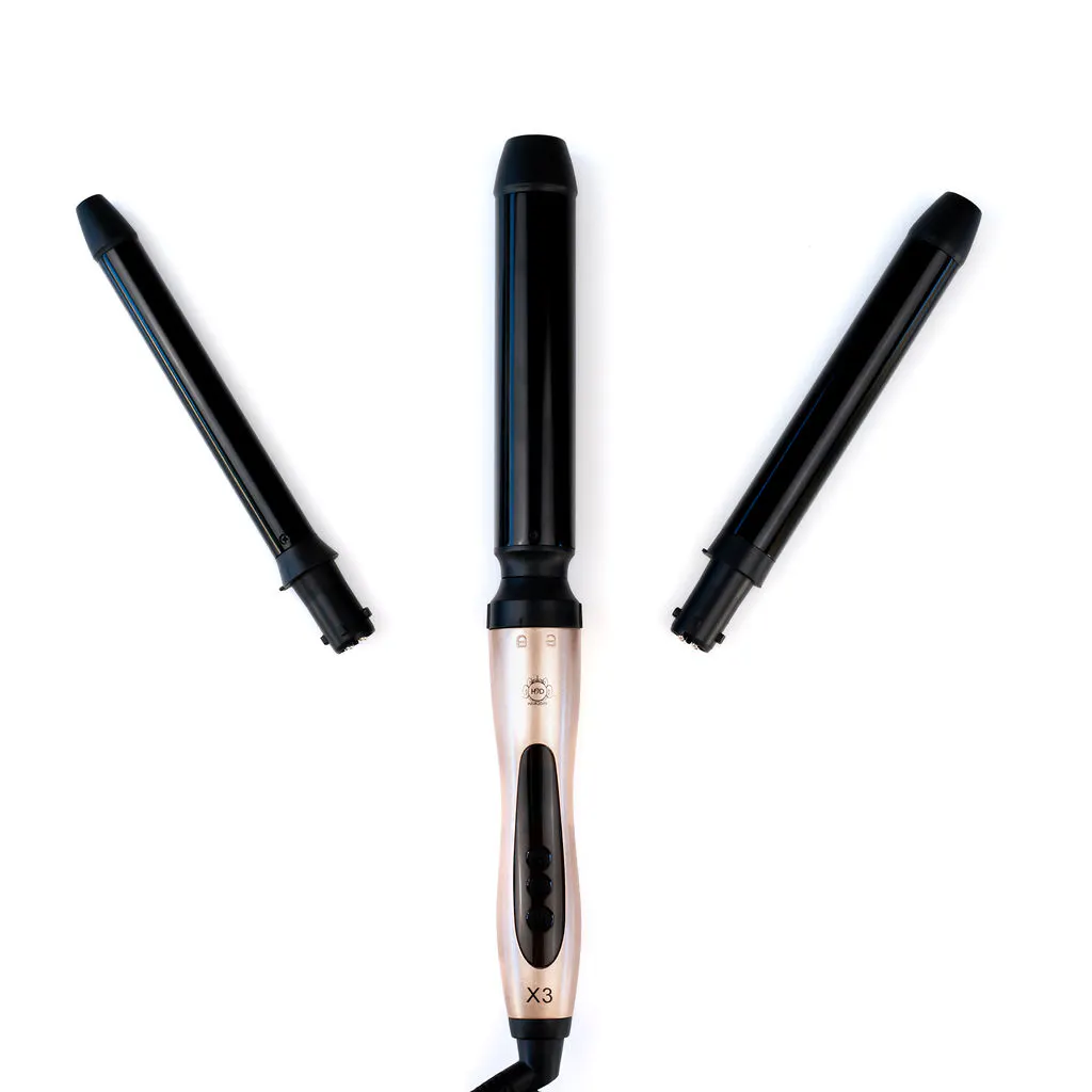 H2D Rose Gold X3 Professional Curling Wand, view 6