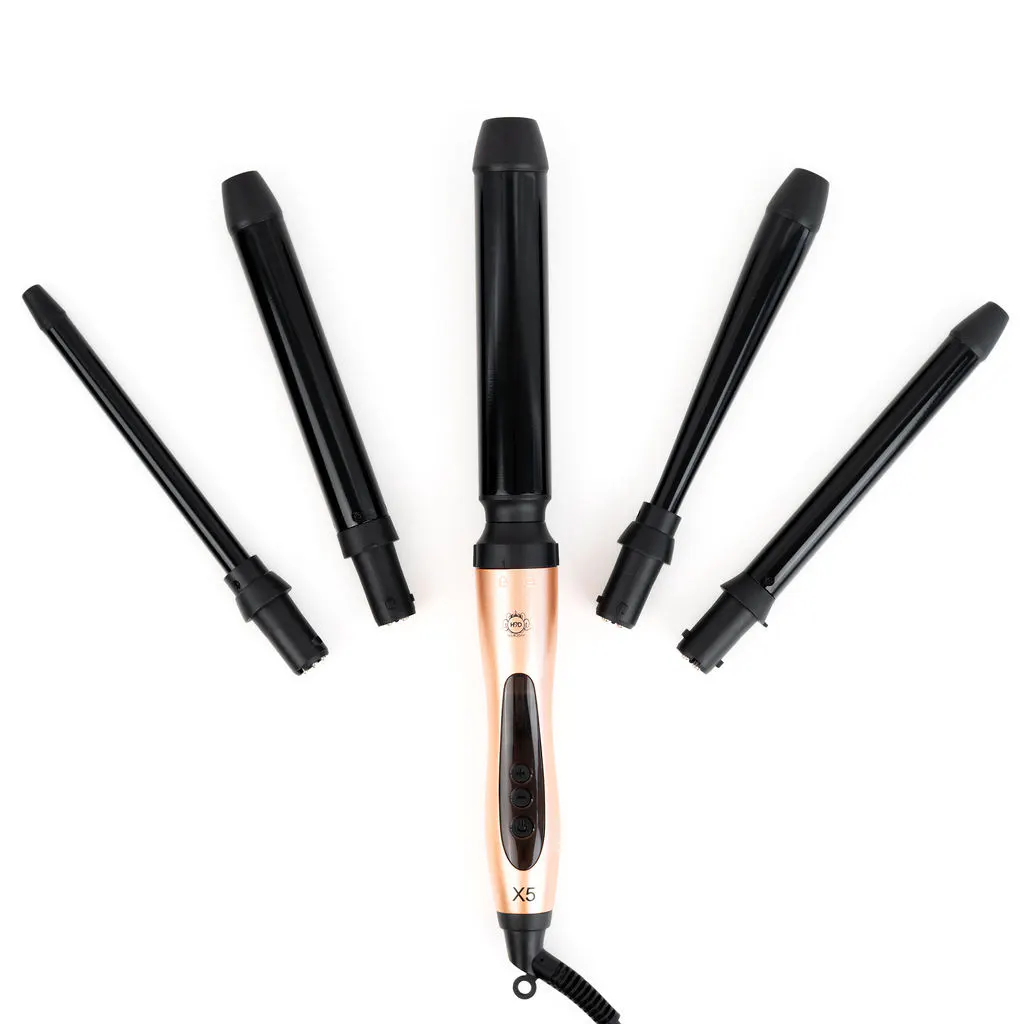 H2D Rose Gold X5 Professional Curling Wand, view 5