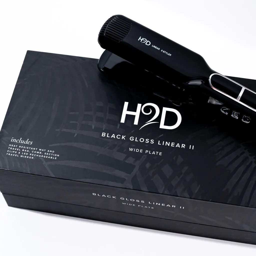 H2D Linear 11 Wide Plate Infra Red Hair Straightener, view 6