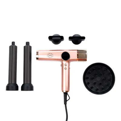 H2D Xtreme Four In One Hair Dryer + Styler - Rose Gold