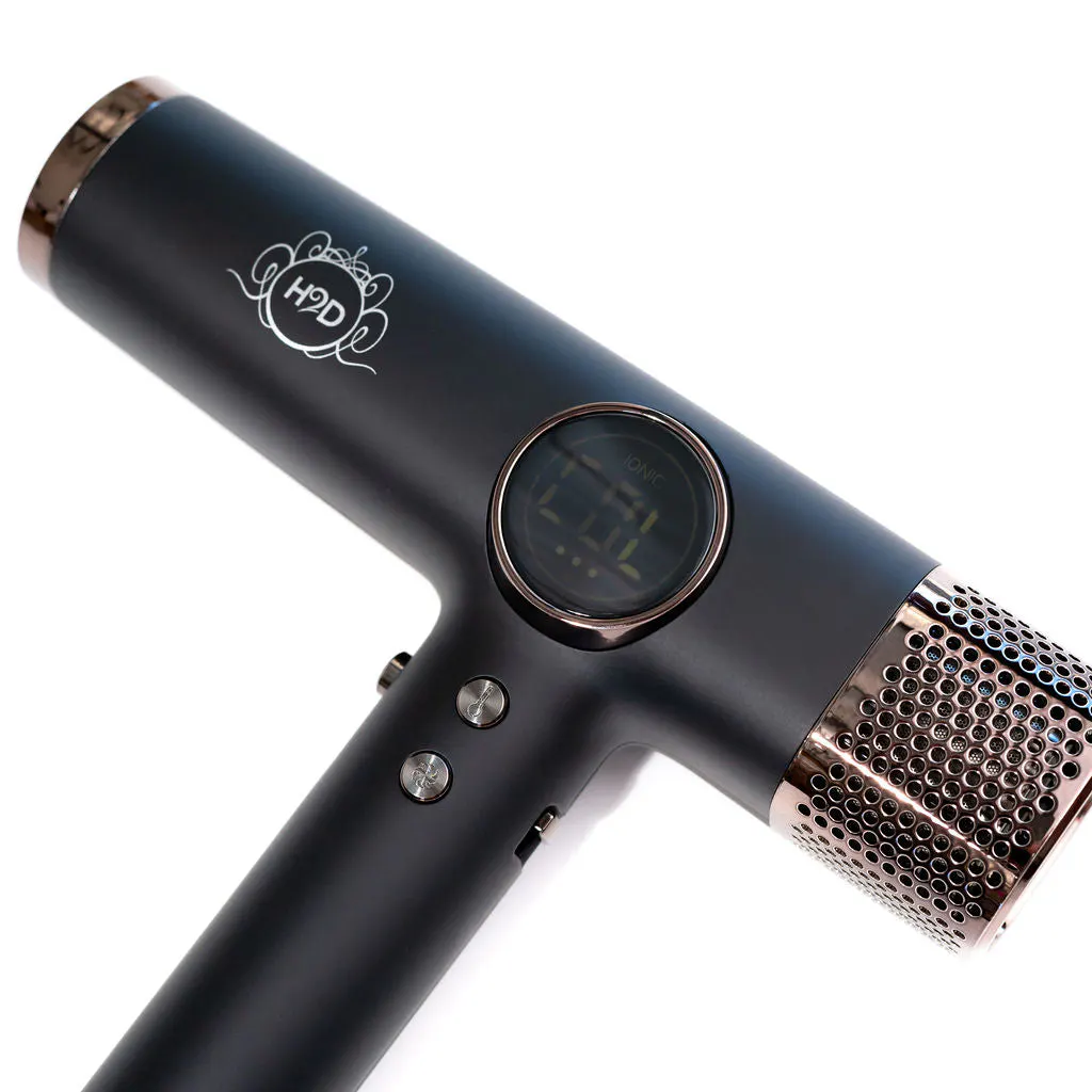 H2D Xtreme Four In One Hair Dryer + Styler - Black, view 3