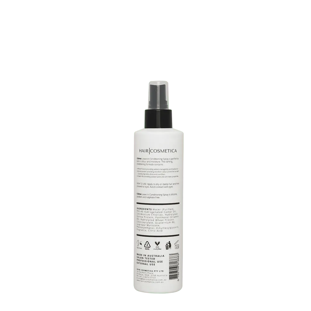 Hair Cosmetica Crème Leave In Conditioning Spray 250ml, view 2