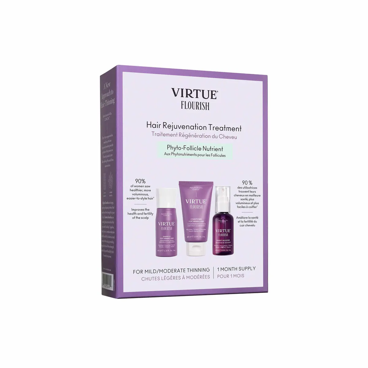 Virtue Hair Rejuvenation Treatment Kit 30day, view 2