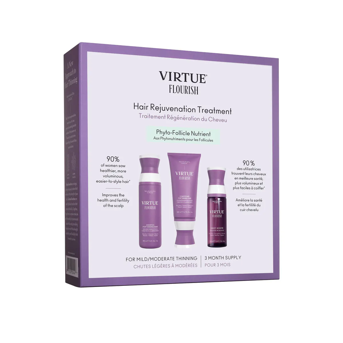 Virtue Hair Rejuvenation Treatment Kit 90day, view 2