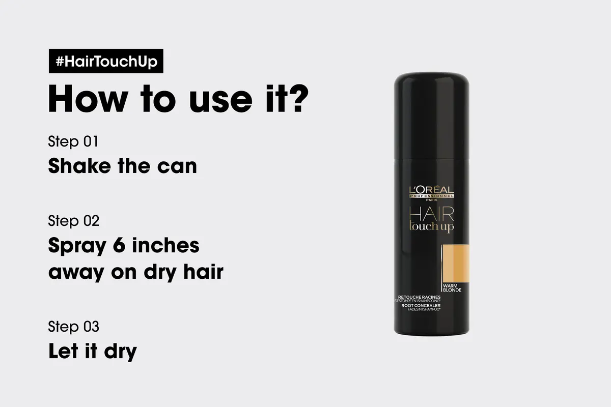 L'Oréal Professionnel Hair Touch Up 75ml - Warm Blonde, view 4