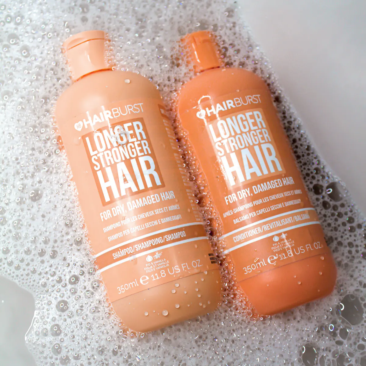 Hairburst Conditioner For Dry Damaged Hair 350ml, view 2