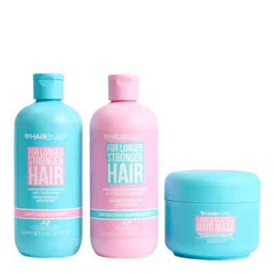 Hairburst Strength & Nourishment Essentials Trio Bundle