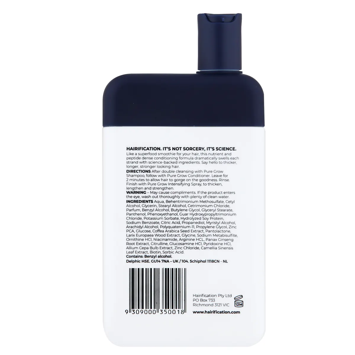 Hairification Pure Grow Conditioner 300ml, view 6