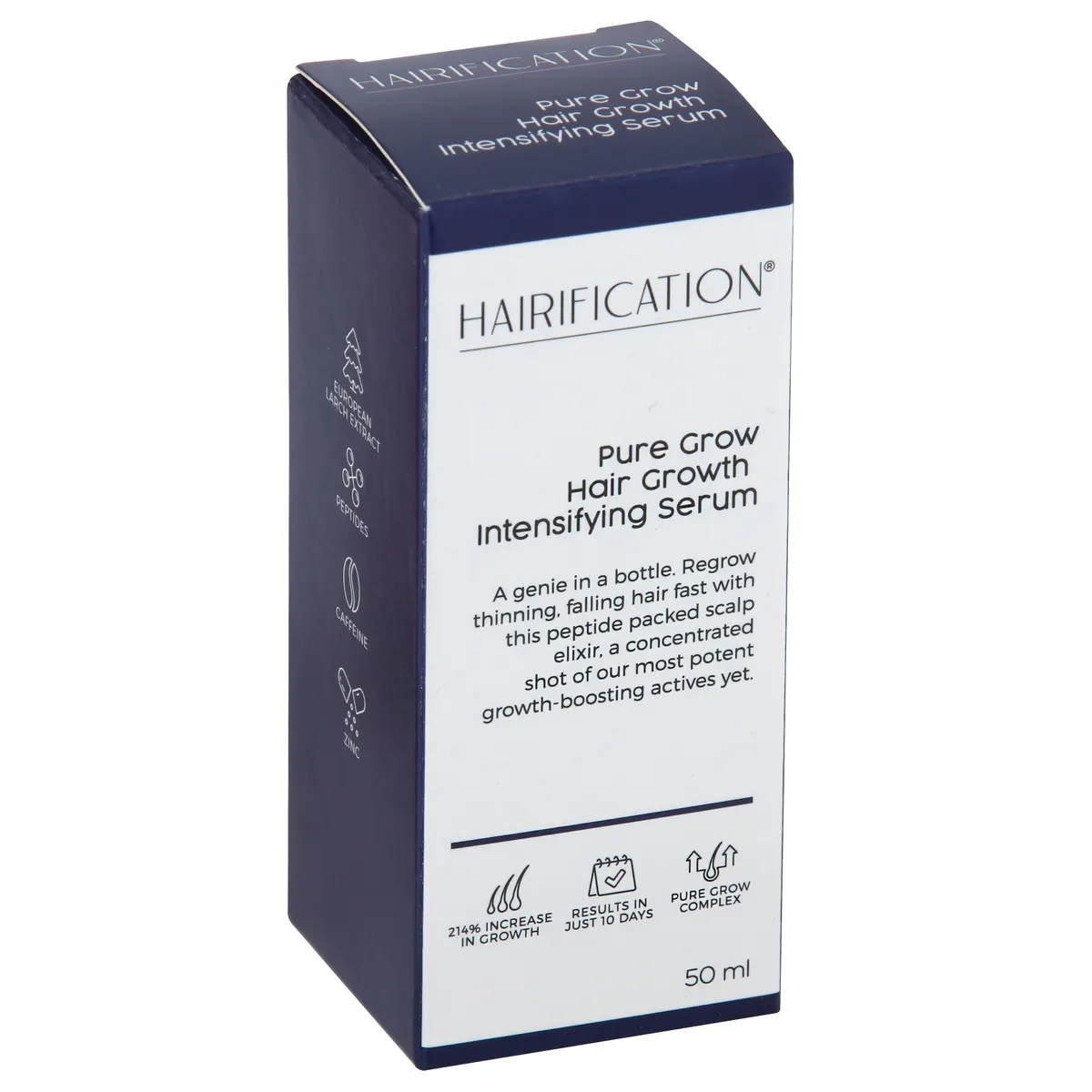 Hairification Pure Grow Hair Growth Intensifying Serum 50ml, view 5