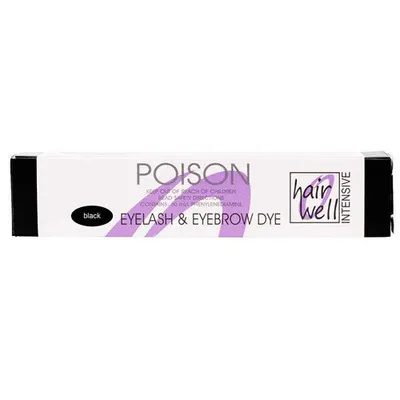 Hairwell Professional Eyelash / Eyebrow Tint - Black