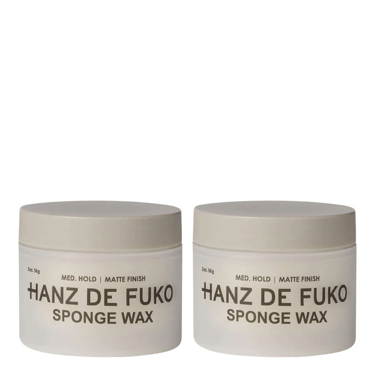 Hanz De Fuko Sponge Wax Duo Bundle