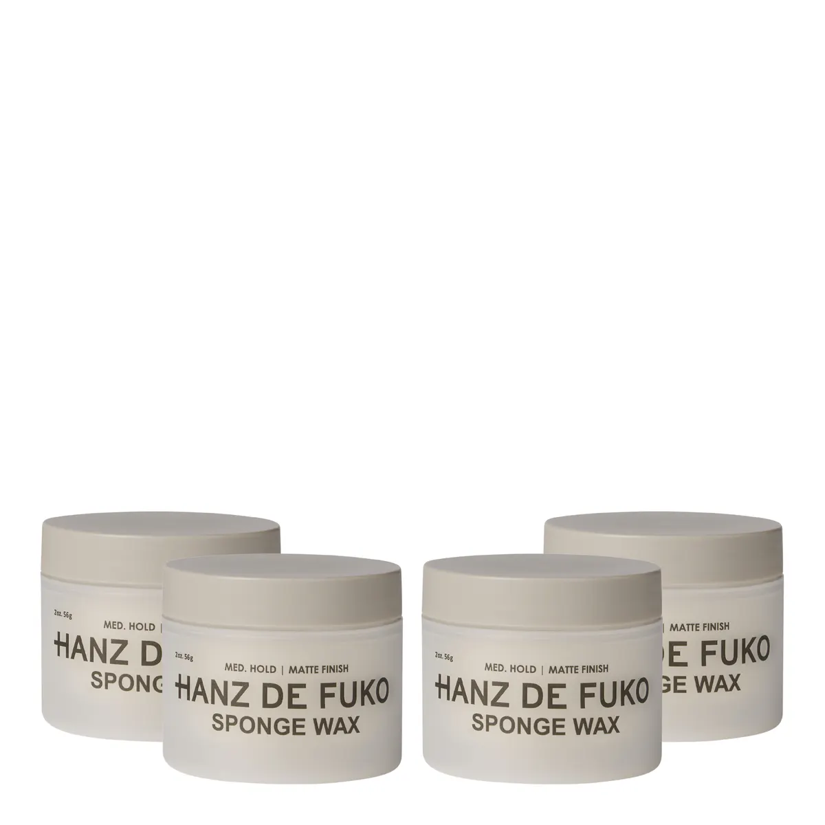 Hanz De Fuko Sponge Wax Quad Bundle