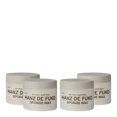 Hanz De Fuko Sponge Wax Quad Bundle