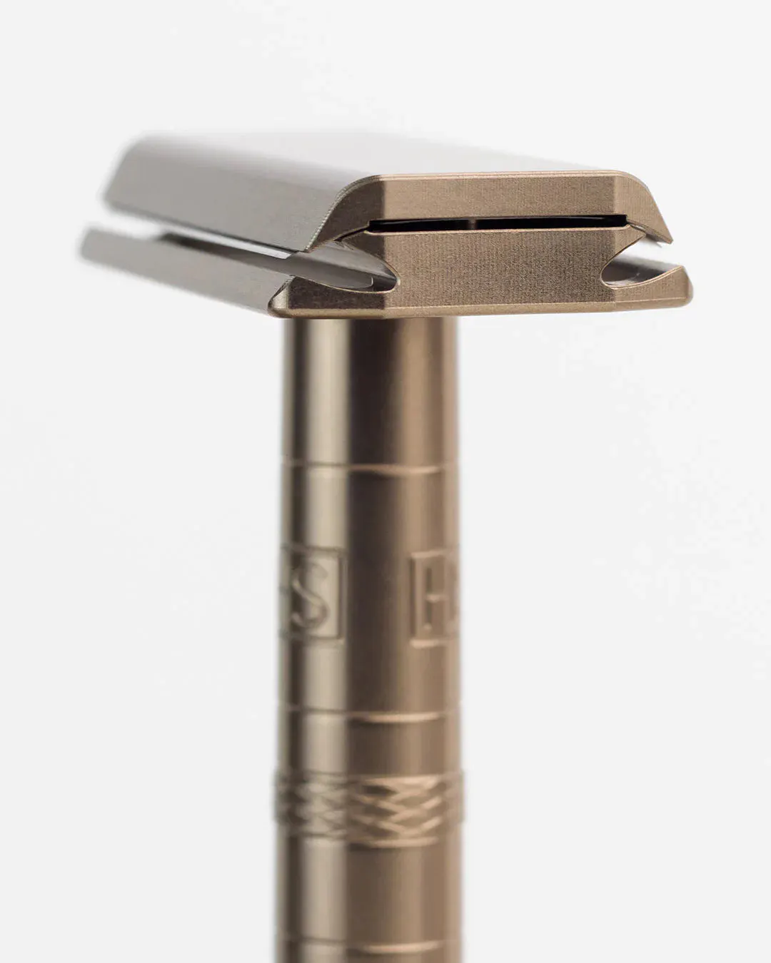 Henson Shaving AL13 DE Safety Razor Tan, view 2