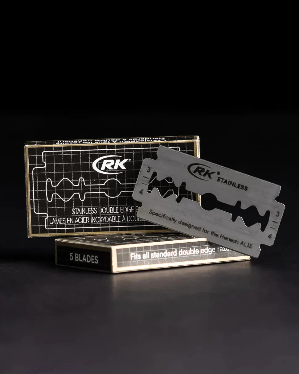 Henson Shaving RK Shaving Stainless Razor Blades (100), view 3