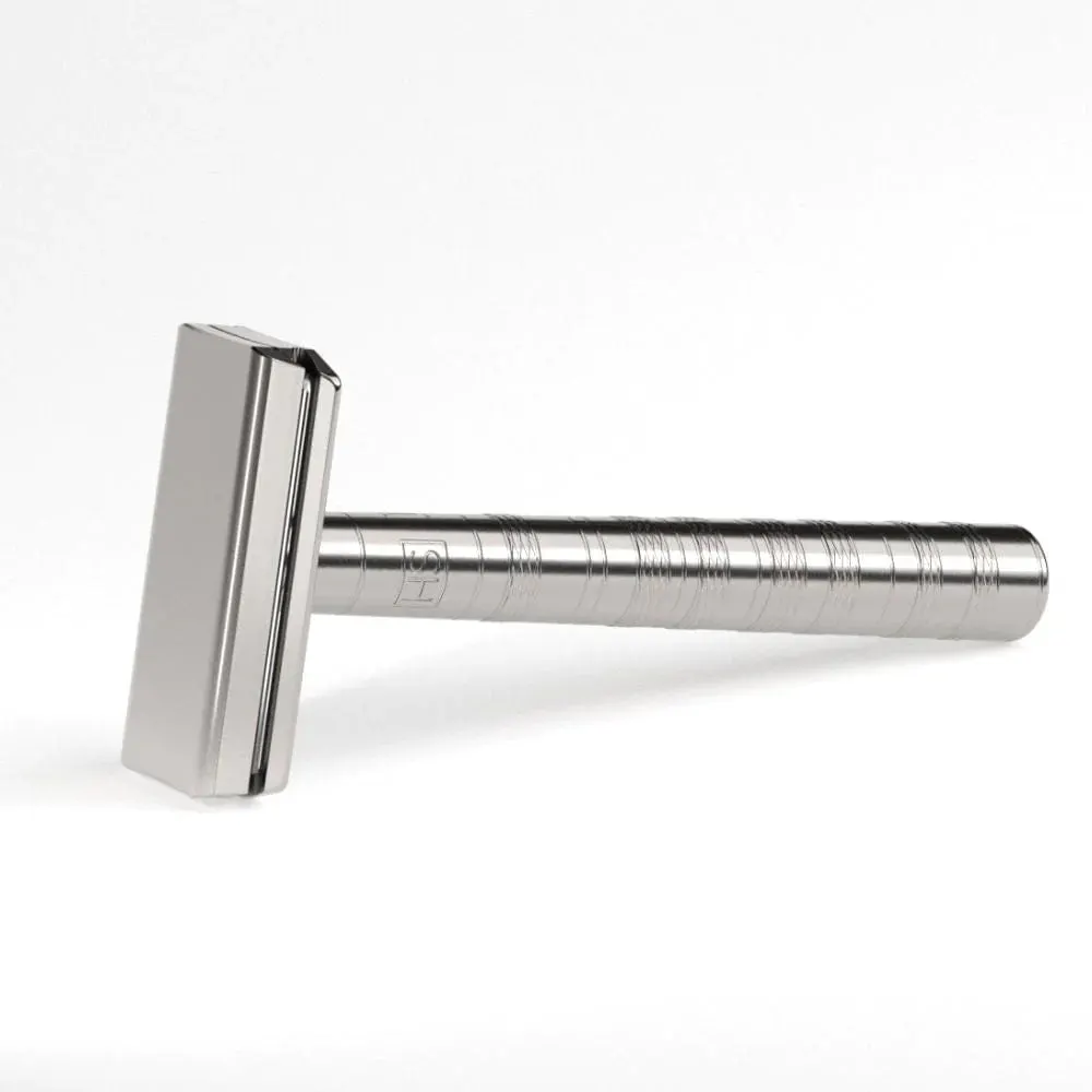 Henson Shaving Ti22 Mild DE Safety Razor Titanium, view 2