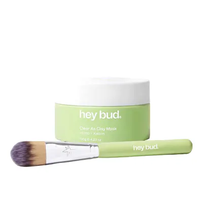 Hey Bud Hemp Clay Mask 120g + Free Brush