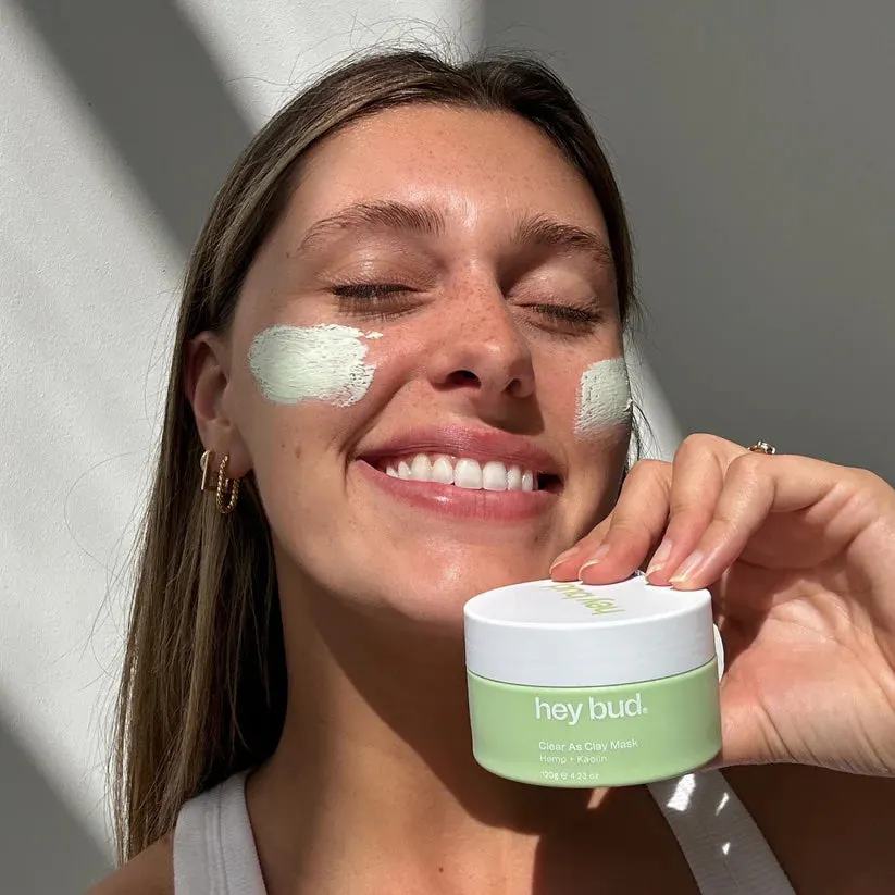 Hey Bud Hemp Clay Mask 120g + Free Brush, view 2