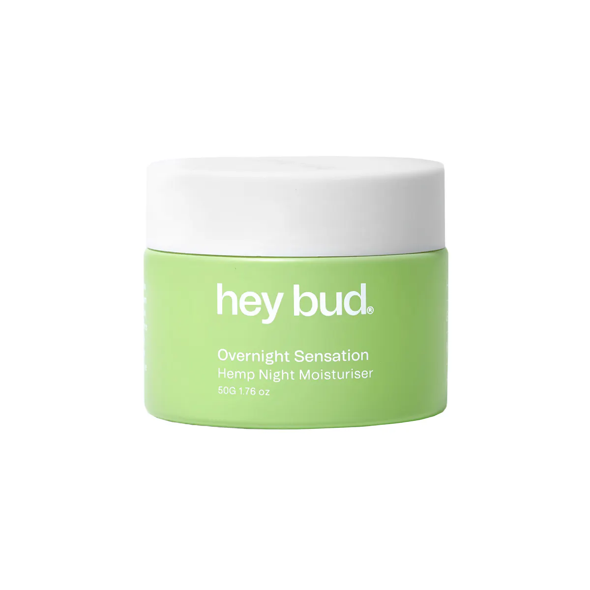 Hey Bud Overnight Sensation Hemp Night Moisturiser 50g