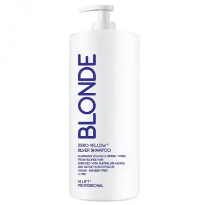 Hi Lift True Blonde Zero Yellow Pure Silver Shampoo 1000ml