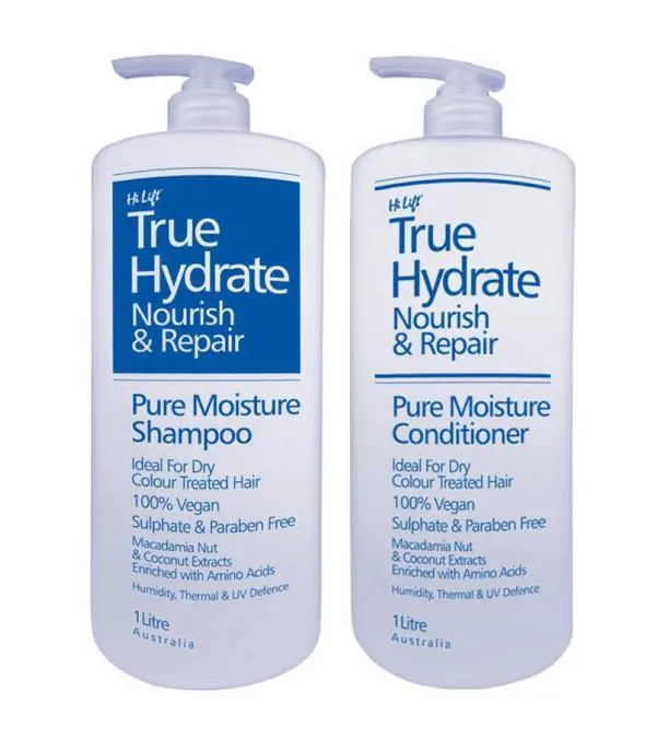 Hi Lift True Hydrate Nourish and Repair Pure Moisture 1000ml Duo