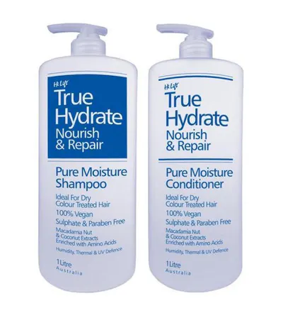 Hi Lift True Hydrate Nourish and Repair Pure Moisture 1000ml Duo