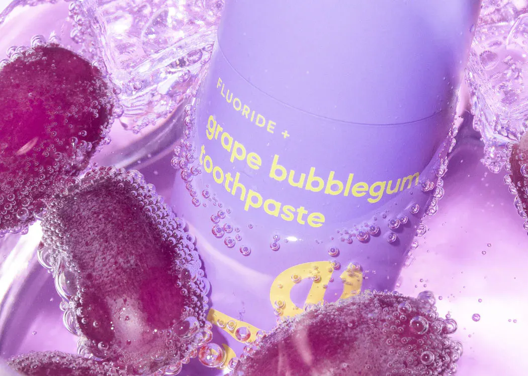 hismile Grape Bubblegum Toothpaste 60g, view 5