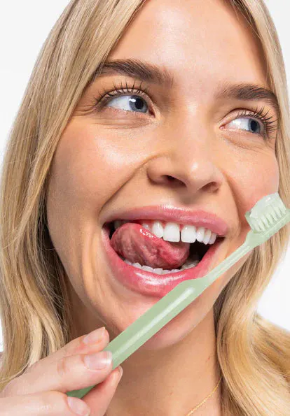hismile Toothbrush - Green, view 2
