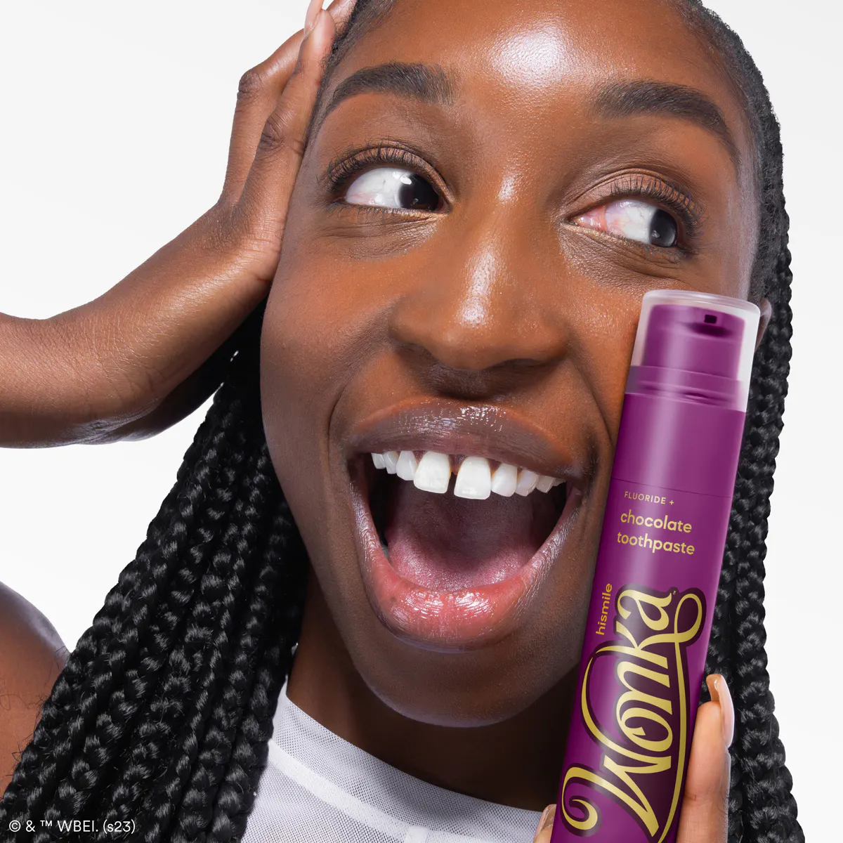 hismile Wonka Chocolate Toothpaste 60g, view 2