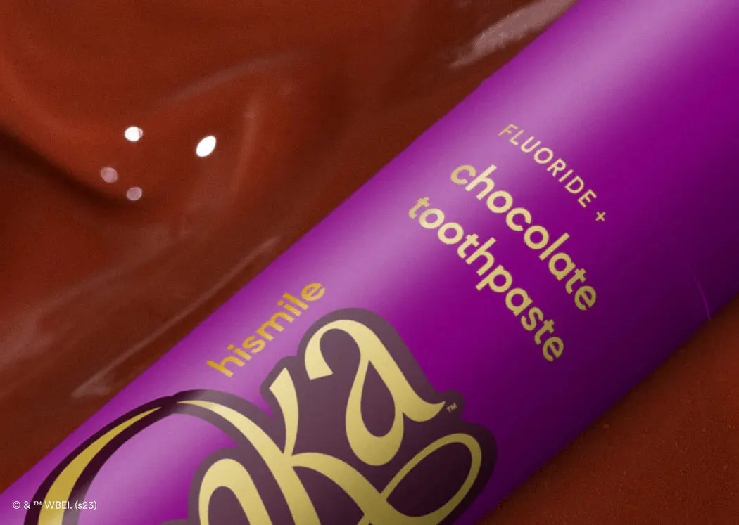 hismile Wonka Chocolate Toothpaste 60g, view 5