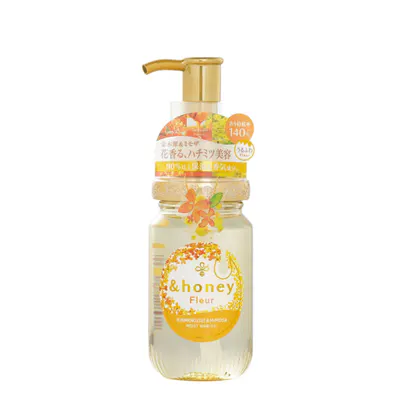 &honey Fleur Kinmokusei & Mimosa Moist Hair Oil 100ml