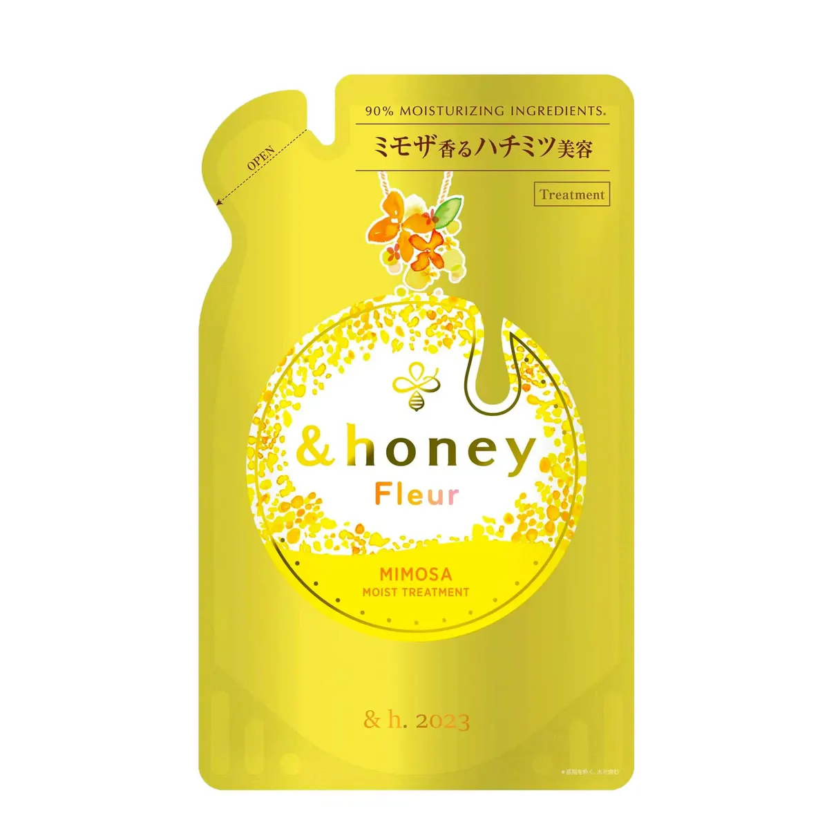 &honey Fleur Mimosa Moist Treatment Refill 350g
