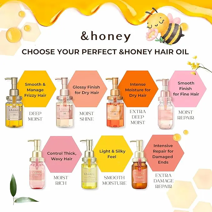 &honey Melty Moist Rich Hair Oil 100ml, view 2